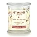 One Fur All Pet House Vanilla Candle for Pet Odor, Plant Based Soy Candle with a Cotton Wick and a 60 Hour Burn Time - Vanilla Crème Brulee