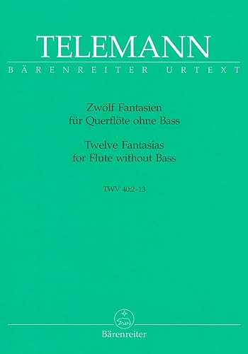 Download Fantaisies (12)-Urtext - Flûte PDF