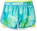 Skechers Girls' Big Print 2-in-1 Compression Short, Bluefish, Medium