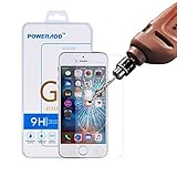 iPhone SE Screen Protector, Poweradd Premium Tempered Glass Screen Protector for iPhone SE / 5C / 5S / 5 with 9H Hardness, 2.5D Rounded Edges and Bubble free - Retail packaging