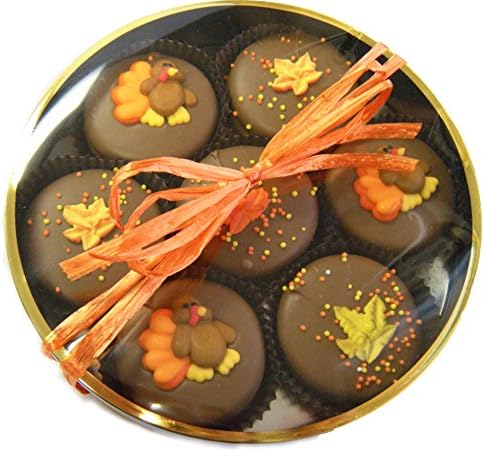 Chocolate Dipped Oreo Cookies for Thanksgiving 7 Oreos