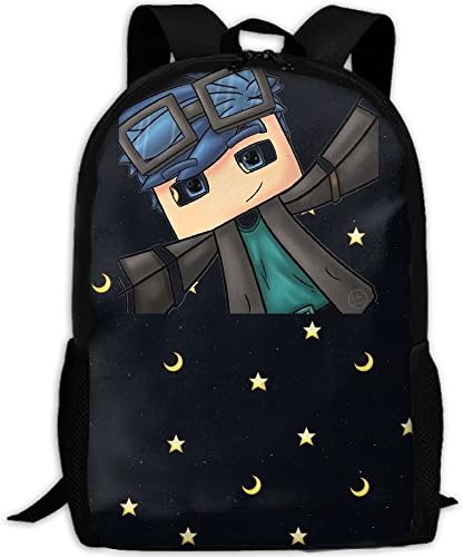 DAN TDM Fashion Backpack College School Laptop Bag Daypack Travel Shoulder Bag For Unisex