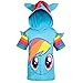 My Little Pony Hooded Shirt - Rainbow Dash, Twilight Sparkle, Pinky Pie - Girls (Rainbow Dash, 4T)