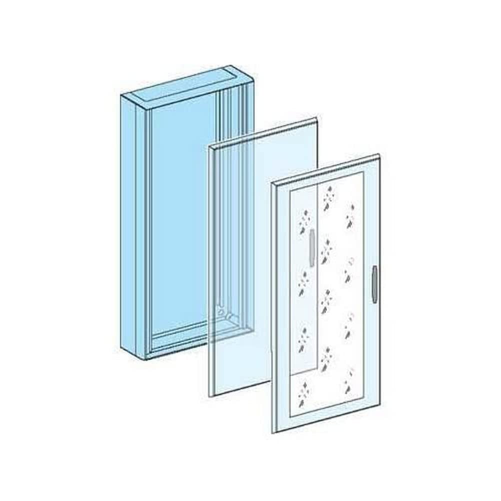 Schneider Electric 08132 Transparent Door W600 6m Prisma G IP30, White