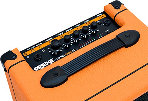 Orange Crush Bass 25W Bass Guitar Combo Amp, Orange