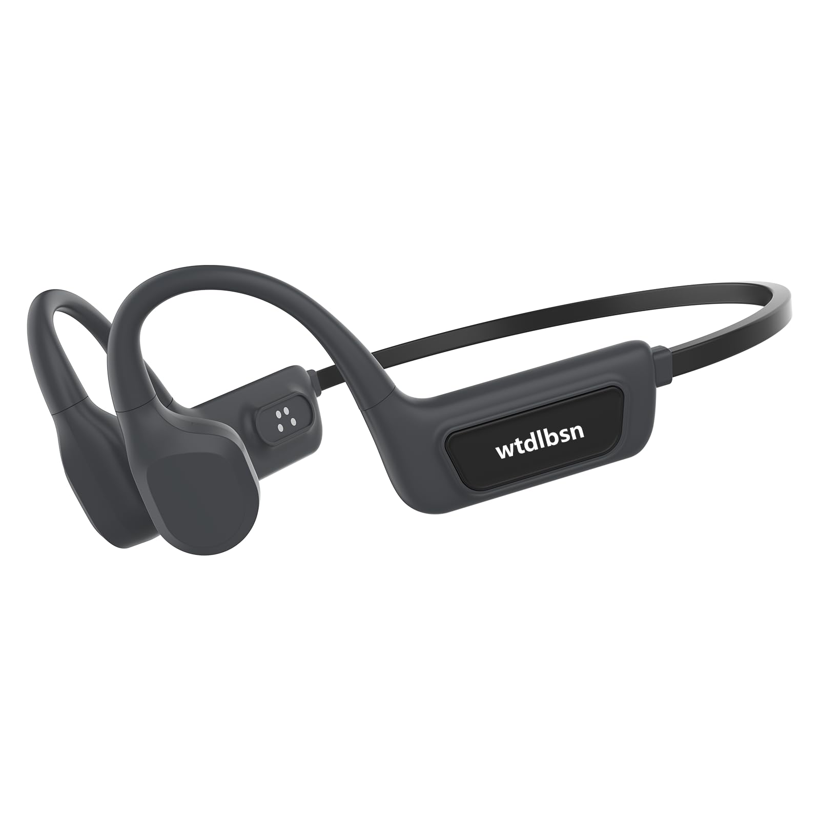 Photo 1 of wtdlbsn Bone Conduction Headphones with 32GB MP3 Player, IPX8 Waterproof Bluetooth 5.4 Wireless Open-Ear Headphones for Swimming, Running, Cycling, 8-Hour Playtime