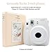 Ablus 64 Pockets Mini Photo Album for Fujifilm Instax Mini 7s 8 8+ 9 25 26 50s 70 90 Instant Camera & Name Card (64 Pockets, Beige)