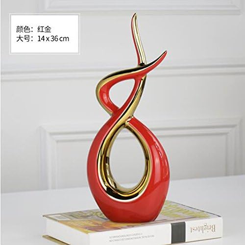 huawi Modern Urban Trends Ceramic Abstract Sculpture Design Elegant Artwork statues home decor Crafts Creative figurine