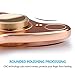 Apsung Fidget Spinner, Up to 6 Mins Hand Spinner ADHD Fidget Toy, EDC Copper High Speed Tri-spinner, Noiseless Spins for Relieving Anxiety, Stress and Boredom - Clover Stytle