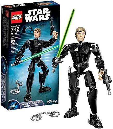 Lego Year 2016 Star Wars Series Figure Set #75110 - LUKE SKYWALKER with Blaster, Lightsaber and Handcuffs (Pieces: 83)