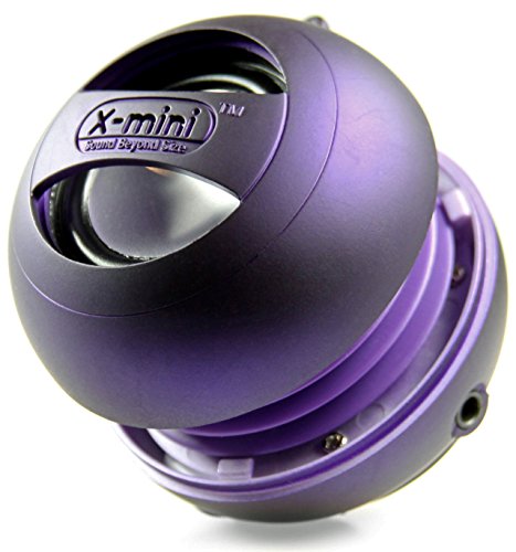 UPC 846801000326, X-Mini II XAM4-PU Portable Capsule Speaker, Mono, Purple