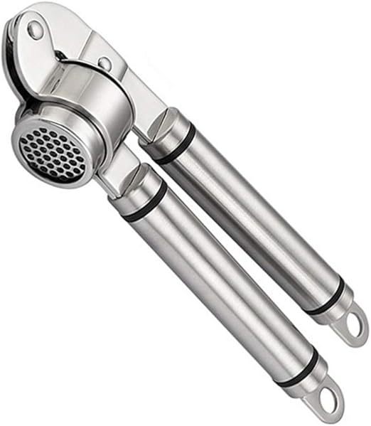 YARNOW Garlic Press Stainless Steel Garlic Mincer
