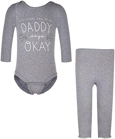Baby Girls Pajamas Sets Printing Jumpsuit + Pant 2 PCS Sleepwear Suit (18M)