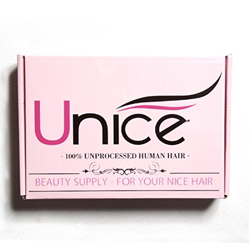 UNice Hair Brazilian Unprocessed Virgin Human Hair Weave Bundles 3pcs Body Wave Weft Extensions Natural Color 14 16 18 Inch