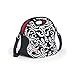 BUILT Spicy Relish Tote Neoprene Lunch Bag with Adjustable Crossbody Strap Black and White LB12-DBW