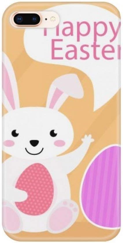 Amazon.com: Happy huevo de Pascua Religión Festival conejo Apple iPhone 7/8 Plus teléfono celular suave cubierta transparente Flexible de TPU regalo: Electronics