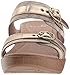 Dansko Women's Jessie Flat Sandal, Taupe Marble Suede, 40 EU/9.5-10 M US