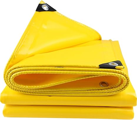 Amazon Co Jp 防雨布 工業用カバー防水シート 屋外用日焼け止め 日焼け止め 防塵用クレープ 黄色 10サイズ ホーム キッチン