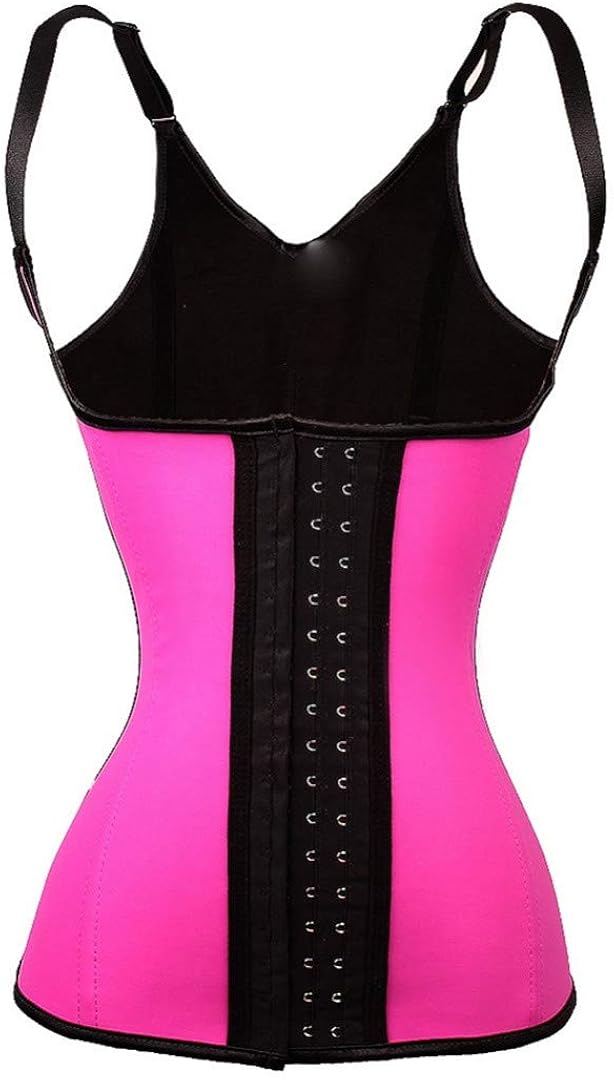 Amazon.com: Latex Waist Trainer Cincher Full Vest Body Shaper Steel