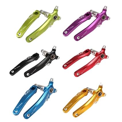6 Farben BCD 104mm Kurbelarm 170mm für Fahrrad MTB