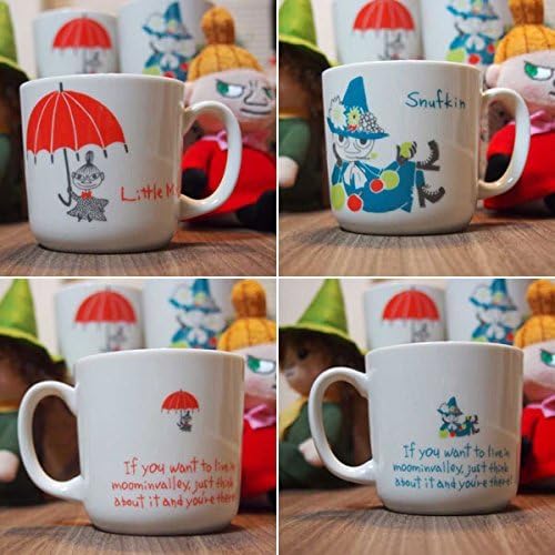 YamaKa shopping Yamaka Moomin Moomin citron glaces original mug / Figure Set Mii u0026 Snufkin two set