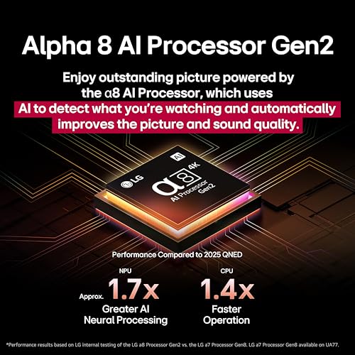 LG 100-Inch Class QNED evo AI QNED85A Series Mini LED 4K Smart TV w/AI Picture, AI Sound, HDR10, AI Super Upscaling 4K, Filmmaker Mode, Wow Orchestra, Alexa Built-in (100QNED85AU, 2025)