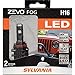 SYLVANIA ZEVO H16 LED Fog Light Bulbs, (Contains 2 Bulbs)