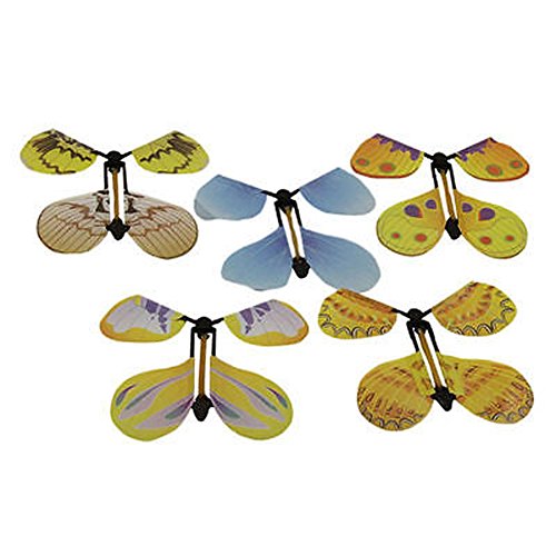 5Pcs/Lot Creative Transform Flying Butterfly Cocoon into a Butterfly Trick Prop Magic Toys Random Color
