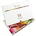 Artlicious - 120 Premium Distinct Colored Pencils for Adult Coloring Books - Bonus Sharpener - Color Names on Pencils