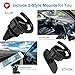 Car Mount for Pop Socket, ANEVV Pop Clip Car Mount on Car Air Vent, 360° Rotation Pop Out Stand Car Phone Mount on Dashboard Desk Wall, Perfect for Expanding Stand and Grip Popsockets Users - [2 Pack]