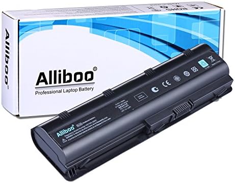 Alliboo Replacement for HP MU06 Notebook Battery 593553-001 G62 G32 G42 G4 G6 G7, Compaq Presaio CQ32 CQ42 CQ43 CQ56 CQ62 Series, Fits Mu06 593553-001 593554-001 Mu09 Hstnn-lb0w 636631-001 593550-001