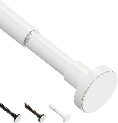 WELDUN Extendable Shower Curtain Rod 48-190CM No Drill Telescopic