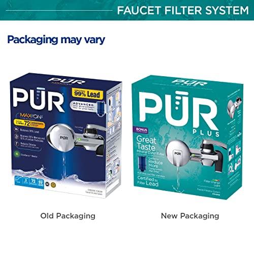 PUR PLUS Faucet Mount Water Filtration System, Chrome Pricepulse