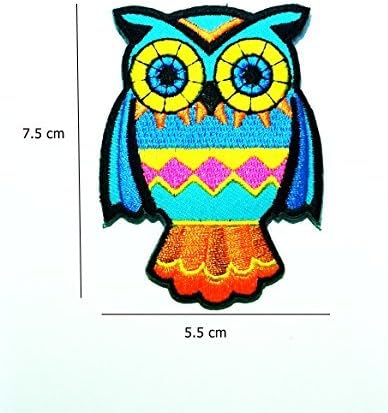 Owl, Iron on Patches iron on embroidered patch BY VENIGA PATCH