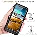 2018 iPhone X Waterproof Battery Case with Qi Wireless Charging, Temdan Upgraded 3400mAh Charger Case with Screen Protector Rechargeable Power Charging Case Extended Battery Case for iPhone X 2018
