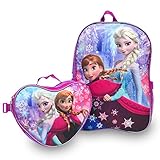 Disney Frozen Anna & Elsa Backpack and Lunchbag Set
