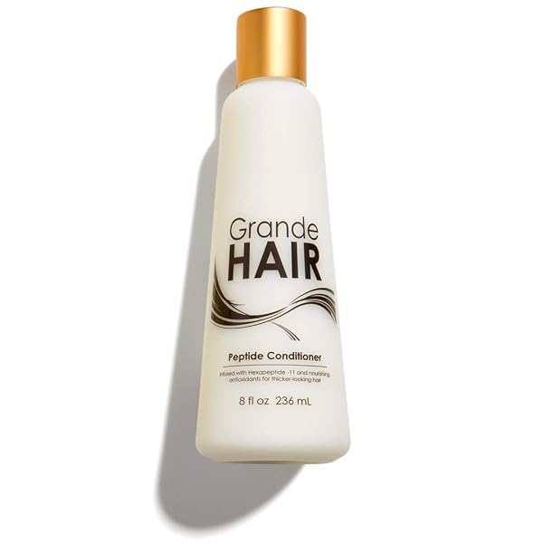 GRANDE COSMETICS GRANDEHAIR PEPTIDE CONDITIONER, 8 FL OZ