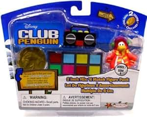 Amazon.com: Disney Club Penguin 2'' Mix 'N Match Figure Pack - Gamma