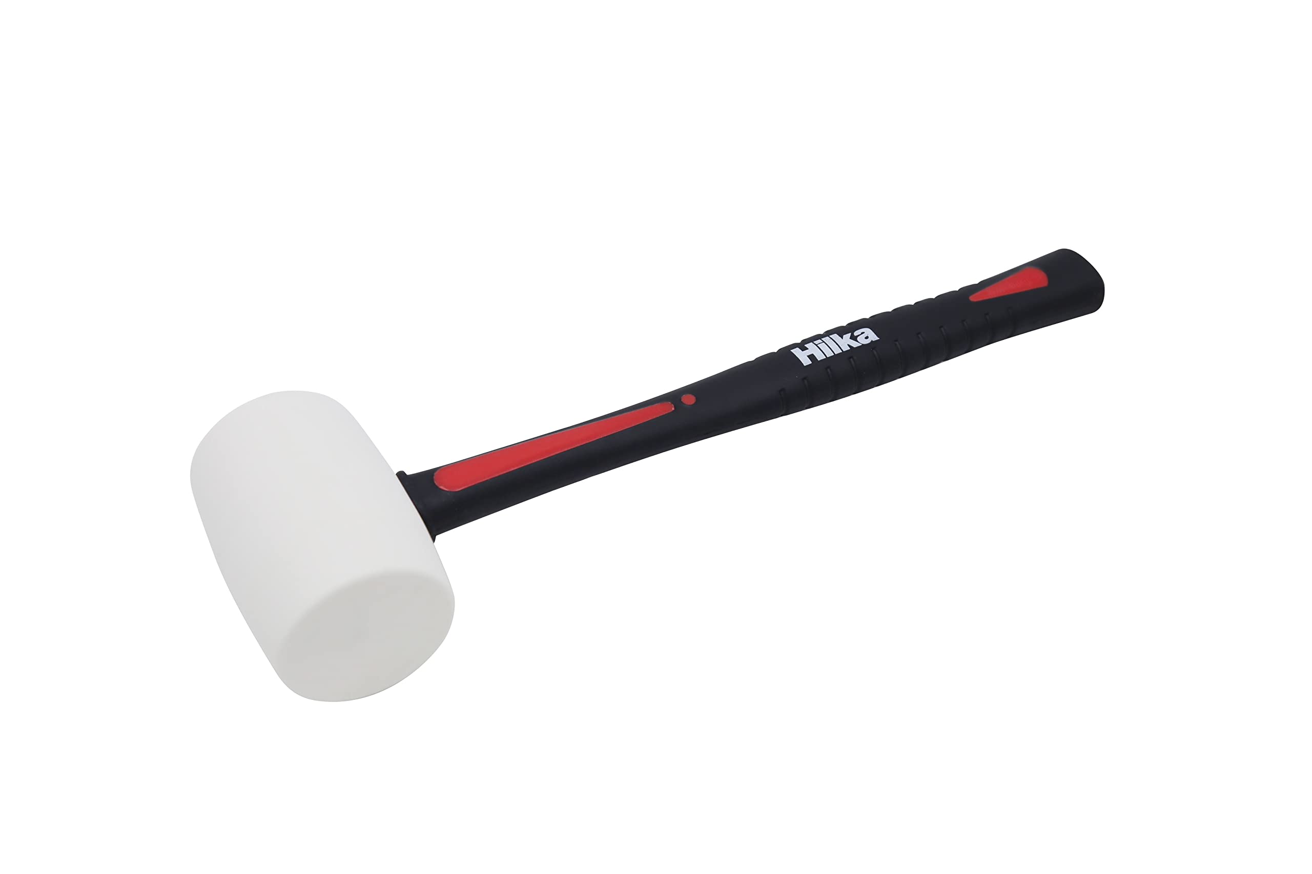 Hilka 62302216 16oz White Rubber Mallet Pro Craft