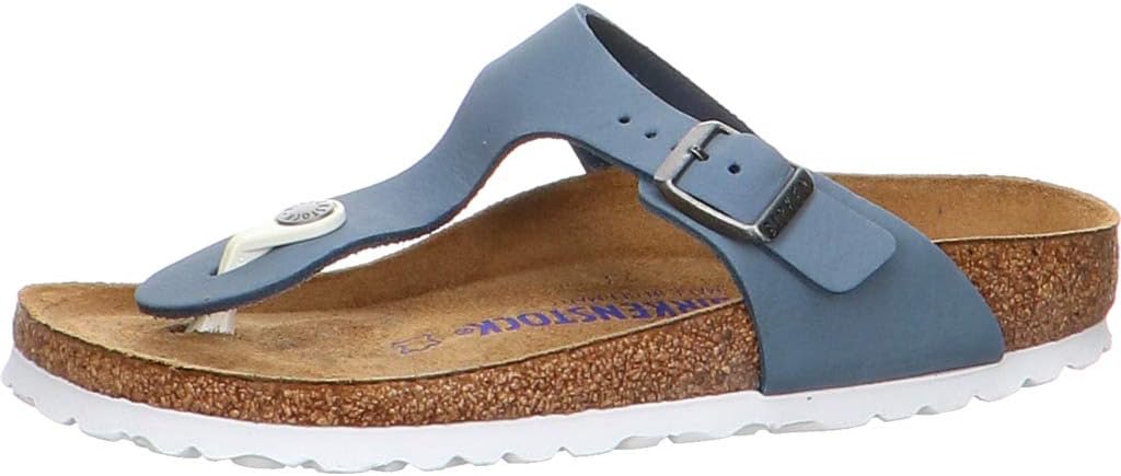 Birkenstock Gizeh BS Dove teenslippers, blauw : Amazon.nl ...