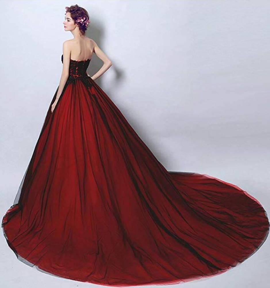 Classy Black Tulle Appliques Ball Gown Birthday Quinceanera Dress Y7862 main image 0