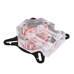 ASHATA GPU Water Block Water Cooling Cooler Acrylic