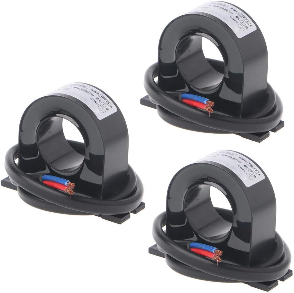 Vivitoch 3 Pcs/Set Mini 50A/5A 100A/5A AC Current Transformers CTs 0.5 Class