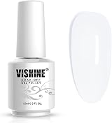 Vishine Milky Calm White Gel Nail Polish 15ML UV LED Soak Off Opal Jelly view 3
