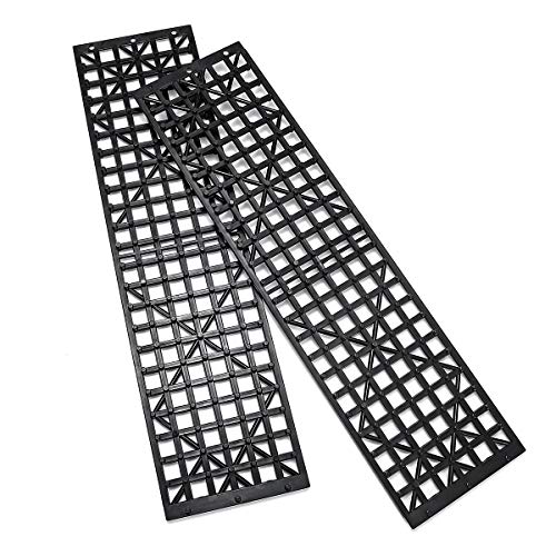 2 Pcs Car Van Truck Tyre Grip SENREAL Snow Mud Sand Rescue Escaper Traction Tracks Mats Chain