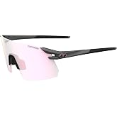 Tifosi Moab XC Rimless Shield Sunglasses - Cycling, Baseball &amp; Running | 100% UVA/UVB, shatterproof polycarbonate. Rimless shield fit, hydrophilic nose pads. For cycling, running &amp; hiking.
