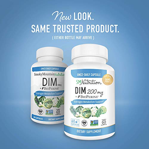 DIM Supplement 200 mg Estrogen Balance for Women & Men Hormone
