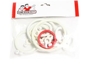 Game Room Guys Gottlieb 1983 Royal Flush Deluxe Pinball White Rubber Ring K