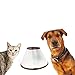 Gmaso Pet Recovery E-Collar for Pet Dogs & Cats,Professional Adjustable Recovery Collar for Surgety,Wound Healing Protection (M)
