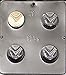 Bride Wedding Favor / Wedding Shower Oreo Cookie Sandwich Chocolate Candy Mold 1623